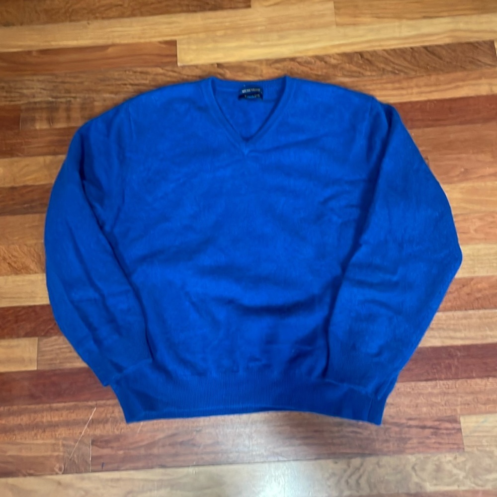Cashmere sweater, men’s XL